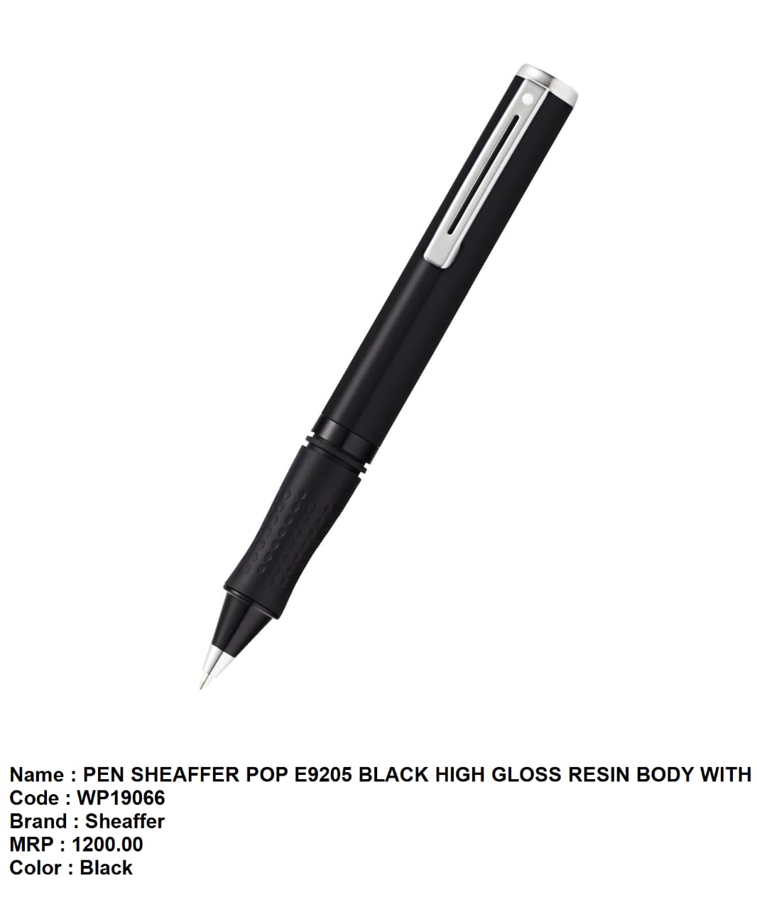 Pen sheaffer pop E9205 black  high gloss resign body